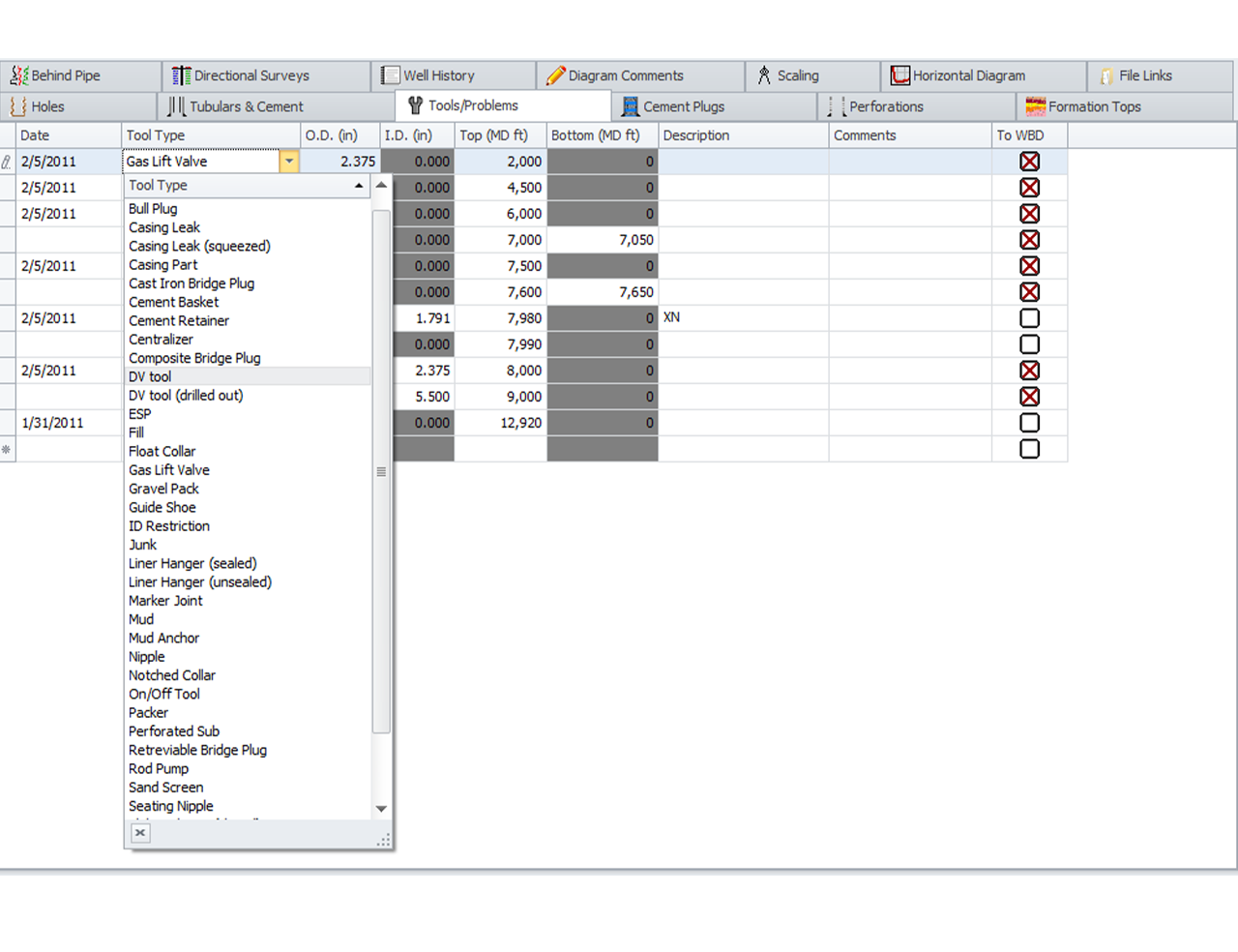 PetroCode Extensive Tool List